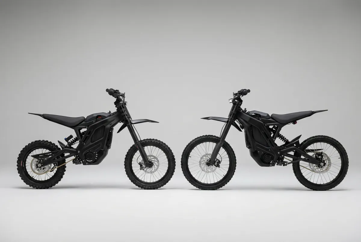 Малкият Mini R срещу пълноразмерния SR — разликата в размера, лице в лице